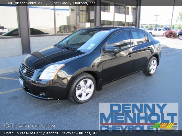 2008 Nissan Sentra 2.0 S in Super Black