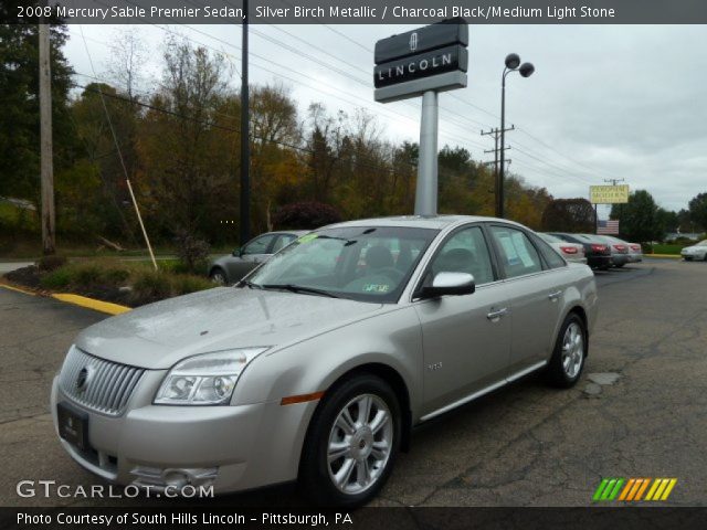 2008 Mercury Sable Premier Sedan in Silver Birch Metallic