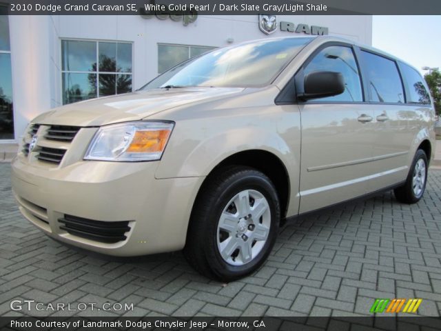 2010 Dodge Grand Caravan SE in White Gold Pearl