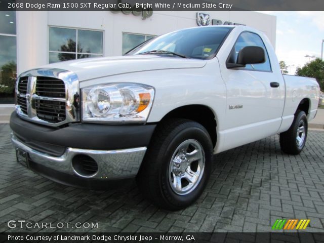 2008 Dodge Ram 1500 SXT Regular Cab in Bright White
