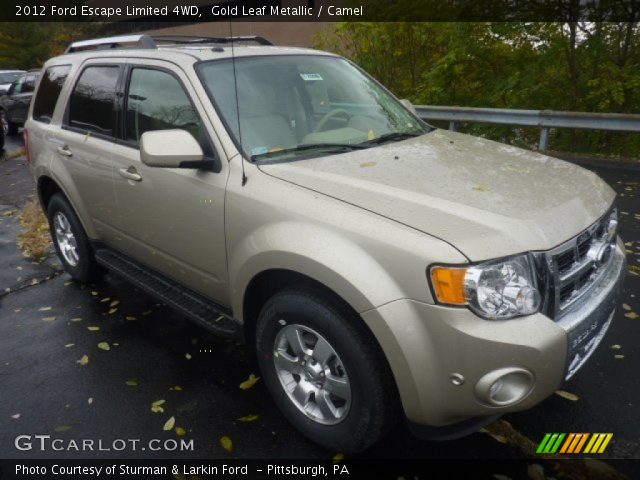 2012 Ford Escape Limited 4WD in Gold Leaf Metallic