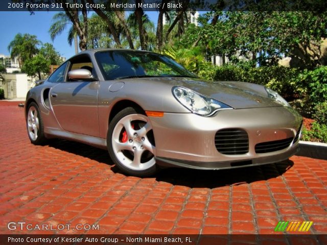 2003 Porsche 911 Turbo Coupe in Meridian Metallic