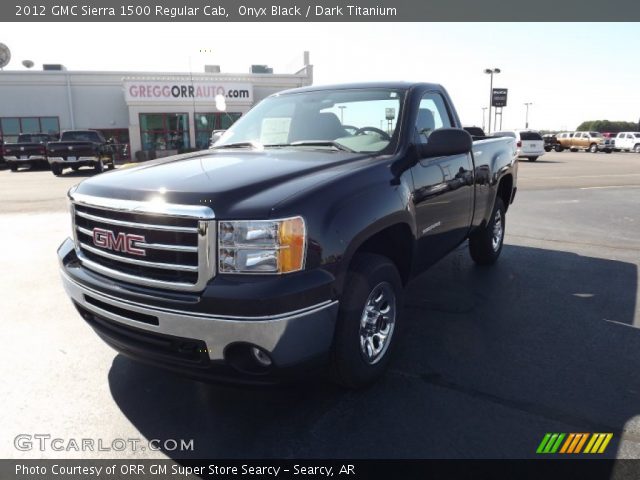 2012 GMC Sierra 1500 Regular Cab in Onyx Black