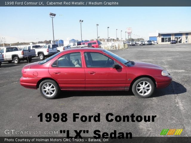 1998 Ford Contour LX in Cabernet Red Metallic
