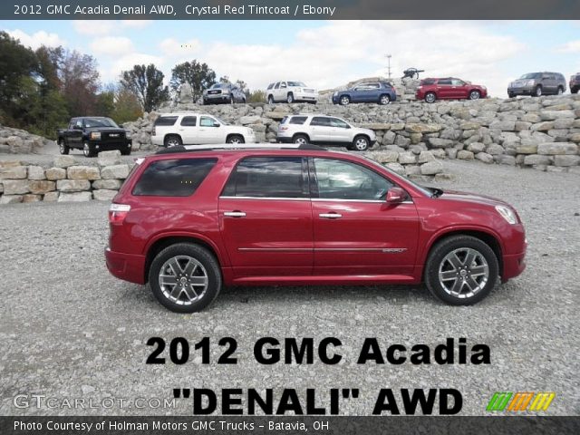 2012 GMC Acadia Denali AWD in Crystal Red Tintcoat