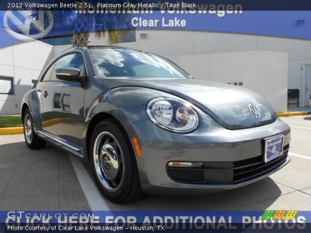 2012 Volkswagen Beetle 2.5L in Platinum Gray Metallic