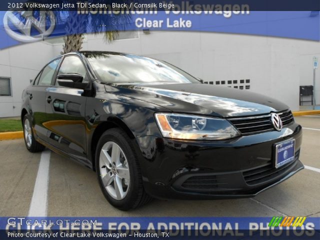 2012 Volkswagen Jetta TDI Sedan in Black