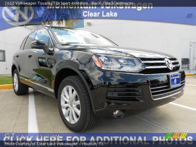 2012 Volkswagen Touareg TDI Sport 4XMotion in Black