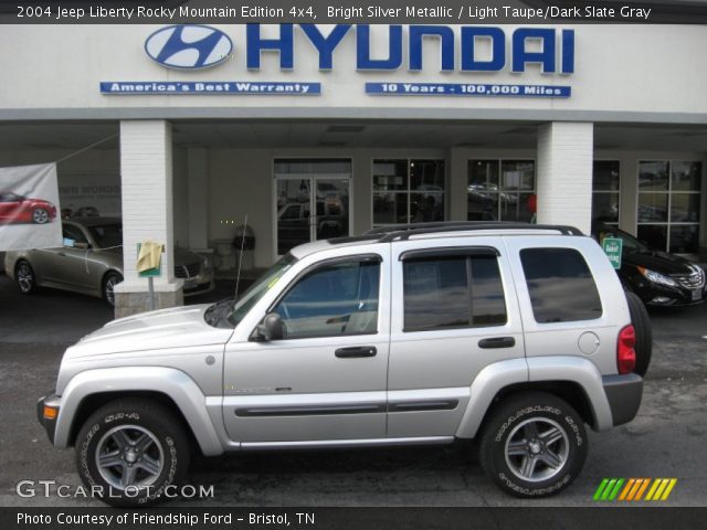 2004 Jeep Liberty Rocky Mountain Edition 4x4 in Bright Silver Metallic