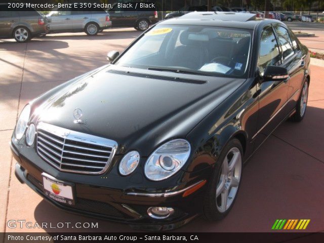 2009 Mercedes-Benz E 350 Sedan in Black
