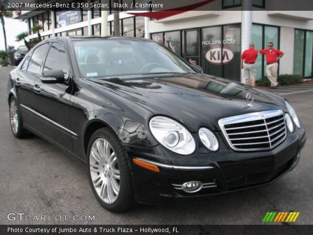 2007 Mercedes-Benz E 350 Sedan in Black