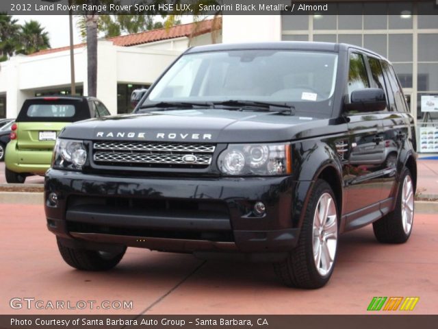 2012 Land Rover Range Rover Sport HSE LUX in Santorini Black Metallic