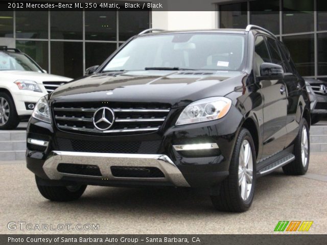 2012 Mercedes-Benz ML 350 4Matic in Black