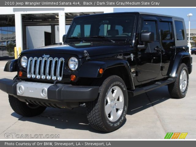 2010 Jeep Wrangler Unlimited Sahara 4x4 in Black