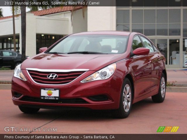 2012 Hyundai Sonata GLS in Sparkling Ruby Red