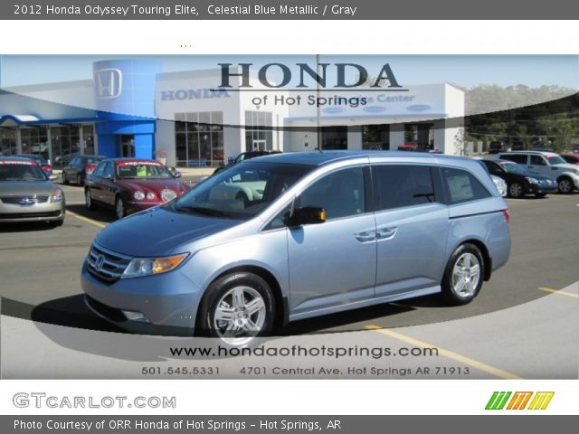 2012 Honda Odyssey Touring Elite in Celestial Blue Metallic