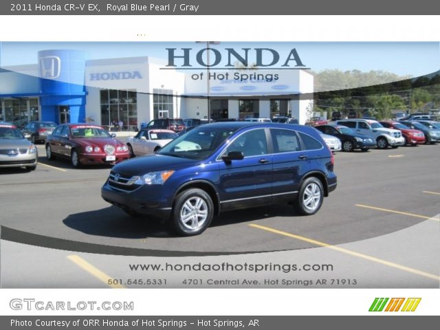 2011 Honda CR-V EX in Royal Blue Pearl