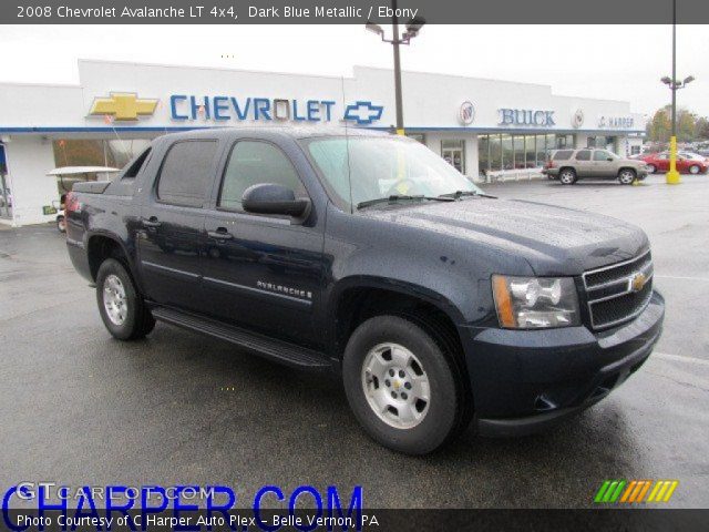 2008 Chevrolet Avalanche LT 4x4 in Dark Blue Metallic