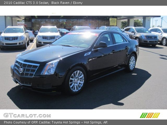 2010 Cadillac CTS 3.0 Sedan in Black Raven