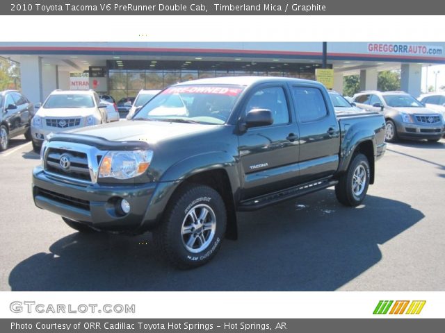 2010 Toyota Tacoma V6 PreRunner Double Cab in Timberland Mica