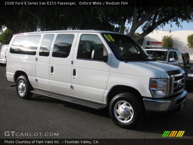 2008 Ford E Series Van E150 Passenger in Oxford White