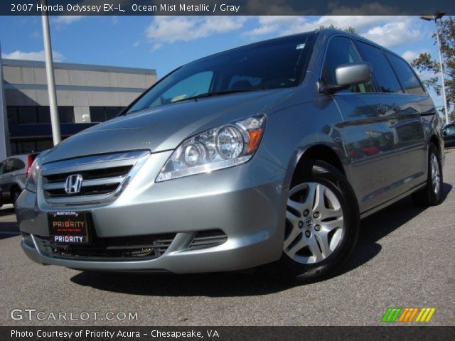 2007 Honda Odyssey EX-L in Ocean Mist Metallic