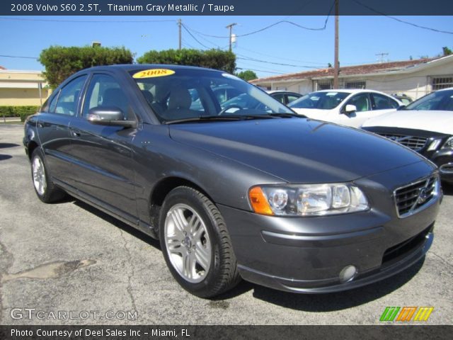2008 Volvo S60 2.5T in Titanium Gray Metallic