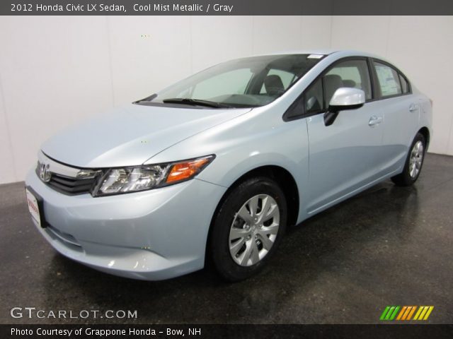 2012 Honda Civic LX Sedan in Cool Mist Metallic