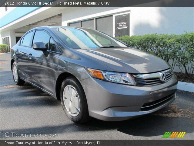 2012 Honda Civic HF Sedan in Polished Metal Metallic