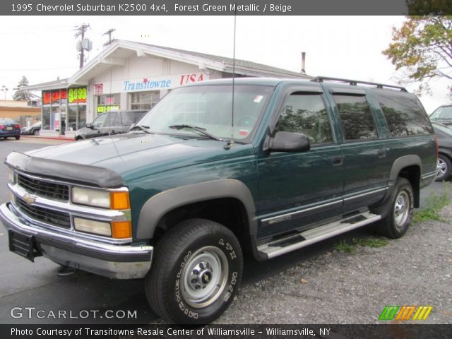 1995 Chevrolet Suburban K2500 4x4 in Forest Green Metallic