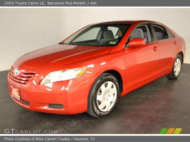2009 Toyota Camry LE in Barcelona Red Metallic