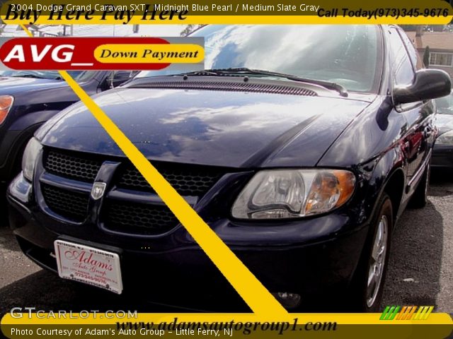 2004 Dodge Grand Caravan SXT in Midnight Blue Pearl