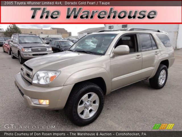 2005 Toyota 4Runner Limited 4x4 in Dorado Gold Pearl