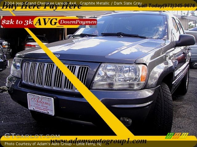 2004 Jeep Grand Cherokee Laredo 4x4 in Graphite Metallic
