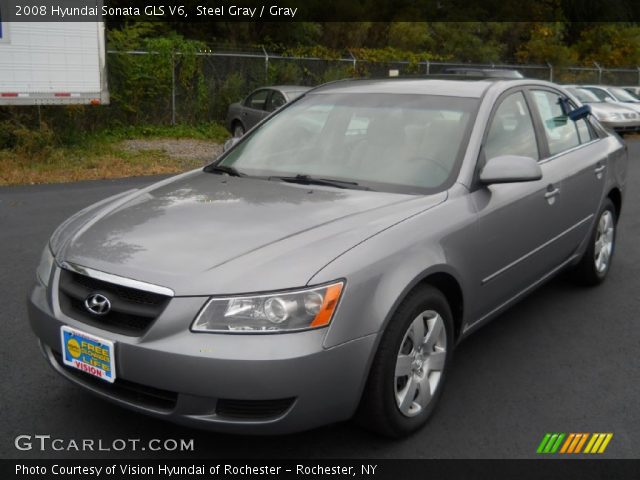 2008 Hyundai Sonata GLS V6 in Steel Gray