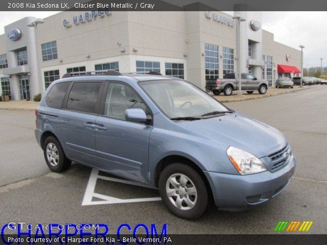 2008 Kia Sedona LX in Glacier Blue Metallic