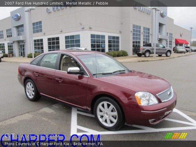 2007 Ford Five Hundred Limited in Merlot Metallic