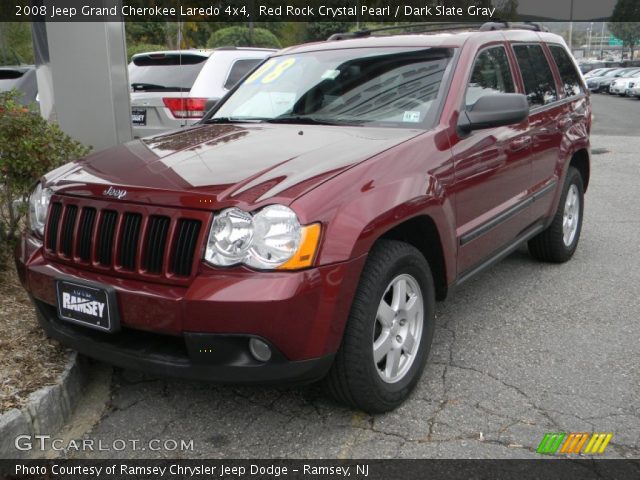 2008 Jeep Grand Cherokee Laredo 4x4 in Red Rock Crystal Pearl