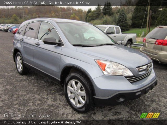 2009 Honda CR-V EX 4WD in Glacier Blue Metallic