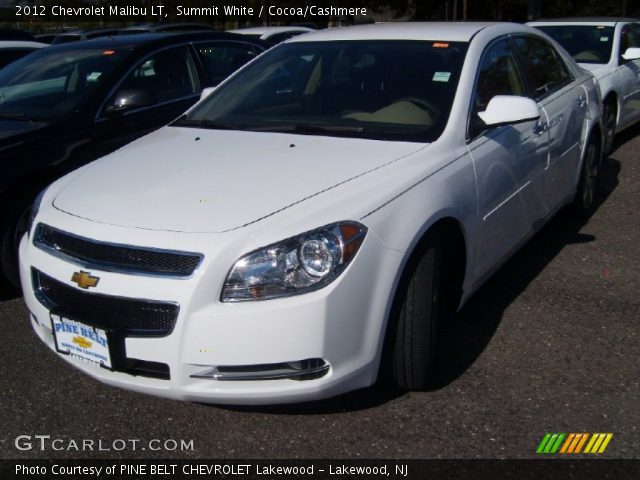 2012 Chevrolet Malibu LT in Summit White