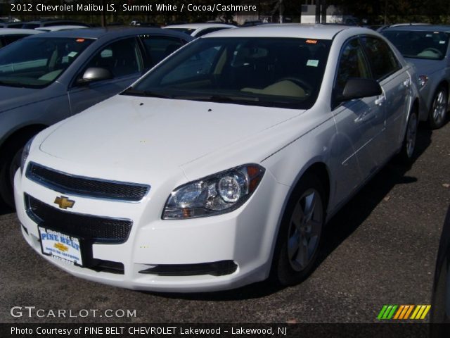 2012 Chevrolet Malibu LS in Summit White