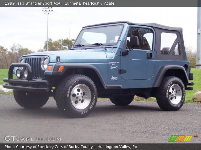 1999 Jeep Wrangler Sport 4x4 in Gunmetal Pearlcoat