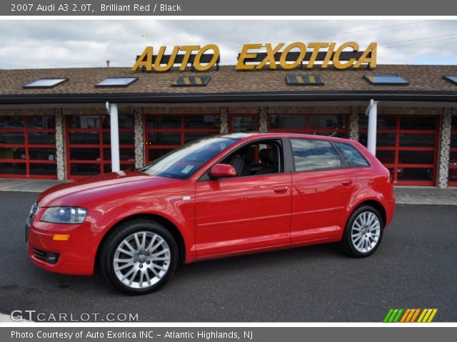 2007 Audi A3 2.0T in Brilliant Red
