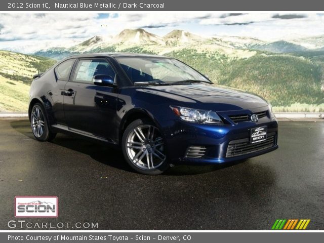 2012 Scion tC  in Nautical Blue Metallic
