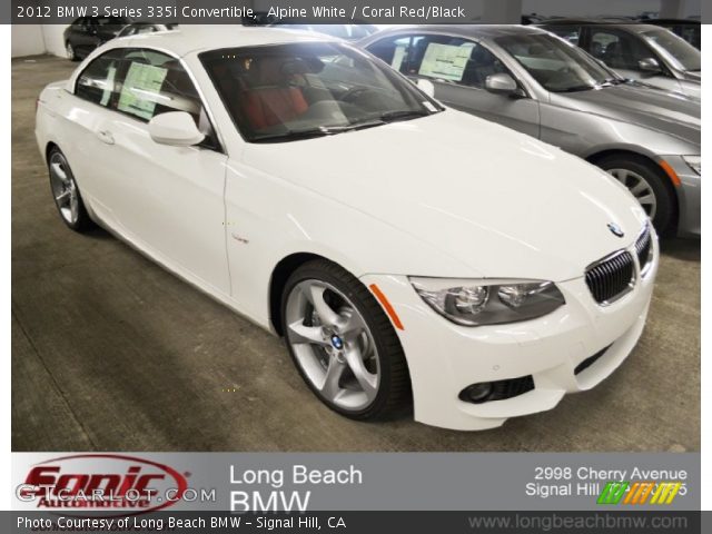 2012 BMW 3 Series 335i Convertible in Alpine White