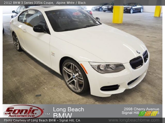 2012 BMW 3 Series 335is Coupe in Alpine White