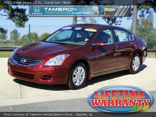 2011 Nissan Altima 2.5 SL in Tuscan Sun