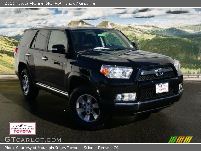 2011 Toyota 4Runner SR5 4x4 in Black