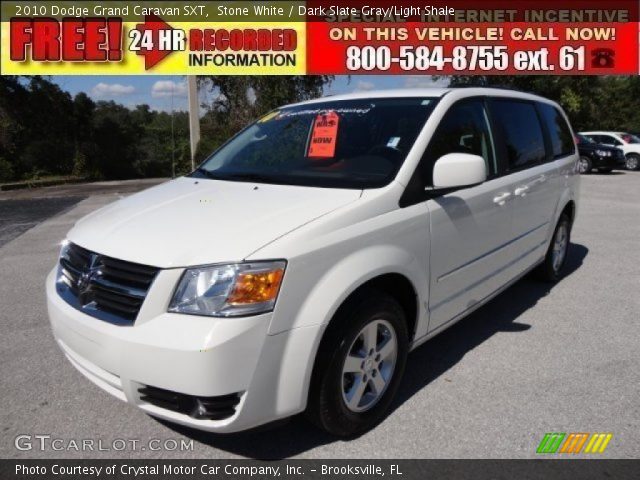 2010 Dodge Grand Caravan SXT in Stone White