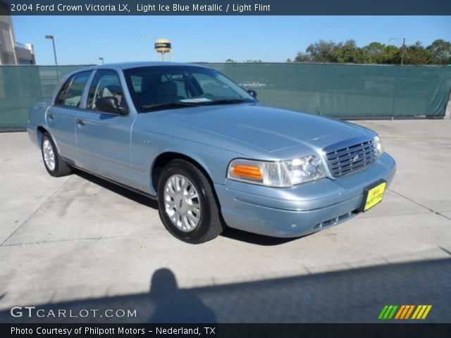 2004 Ford Crown Victoria LX in Light Ice Blue Metallic